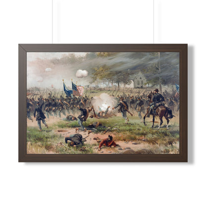 Battle of Antietam Framed Print | Thure de Thulstrup, 1887