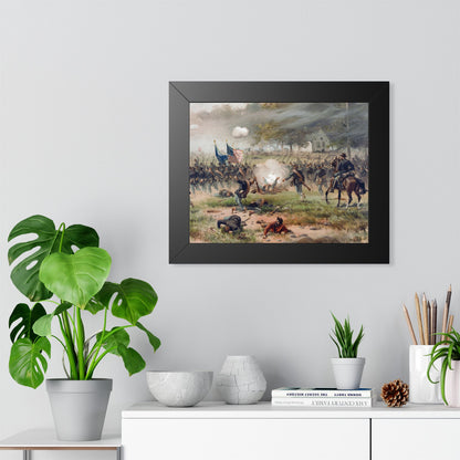Battle of Antietam Framed Print | Thure de Thulstrup, 1887