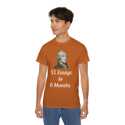 Alexander Hamilton 51 Essays Shirt