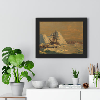 An Incident of Whaling Framed Painting Poster