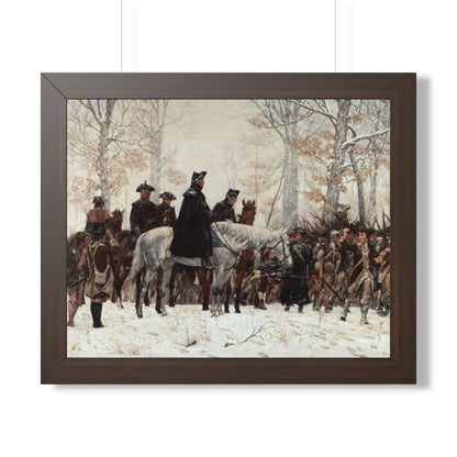 The March to Valley Forge Framed Print | William B. T. Trego, 1883