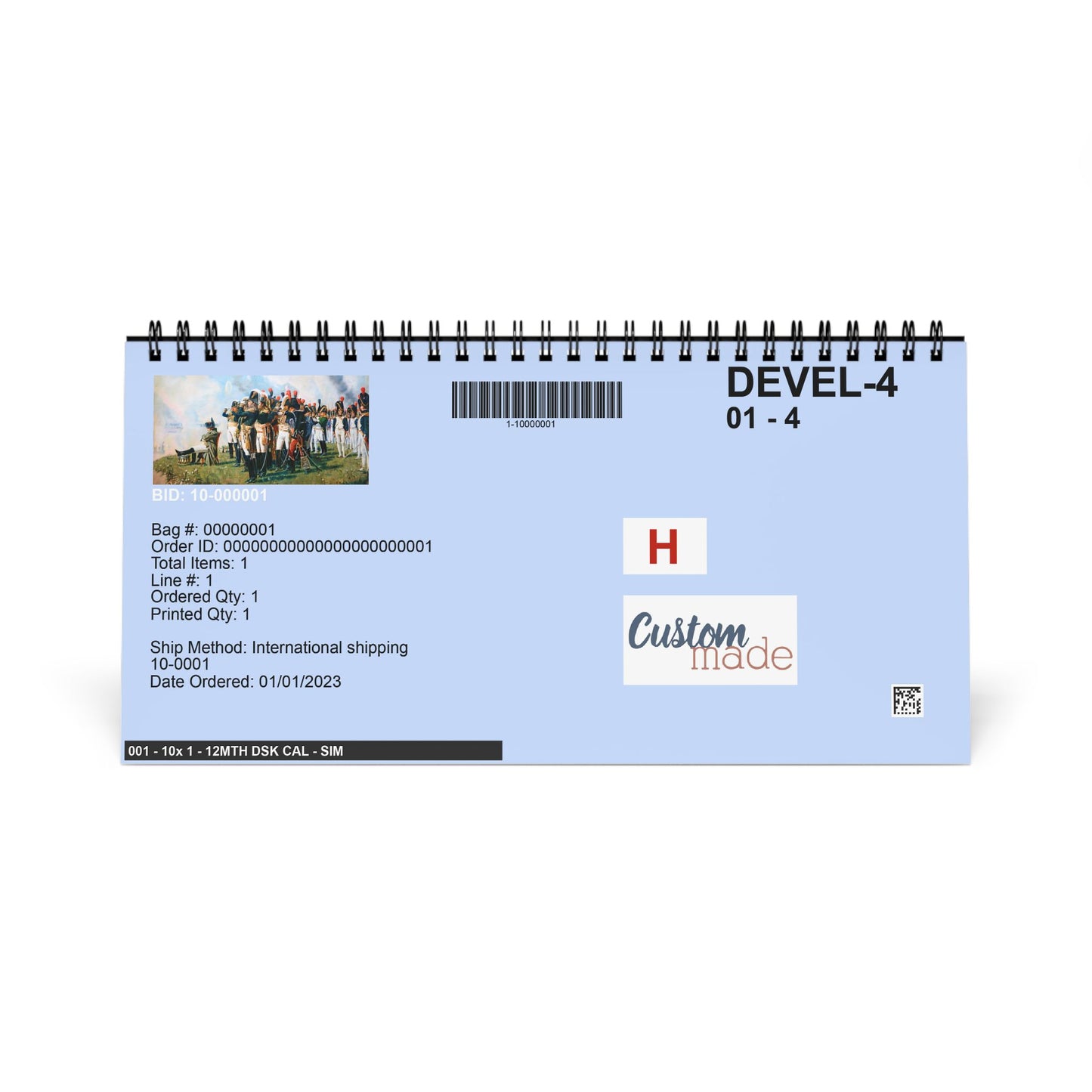 Napoleon's Marshals 2026 Desktop Calendar