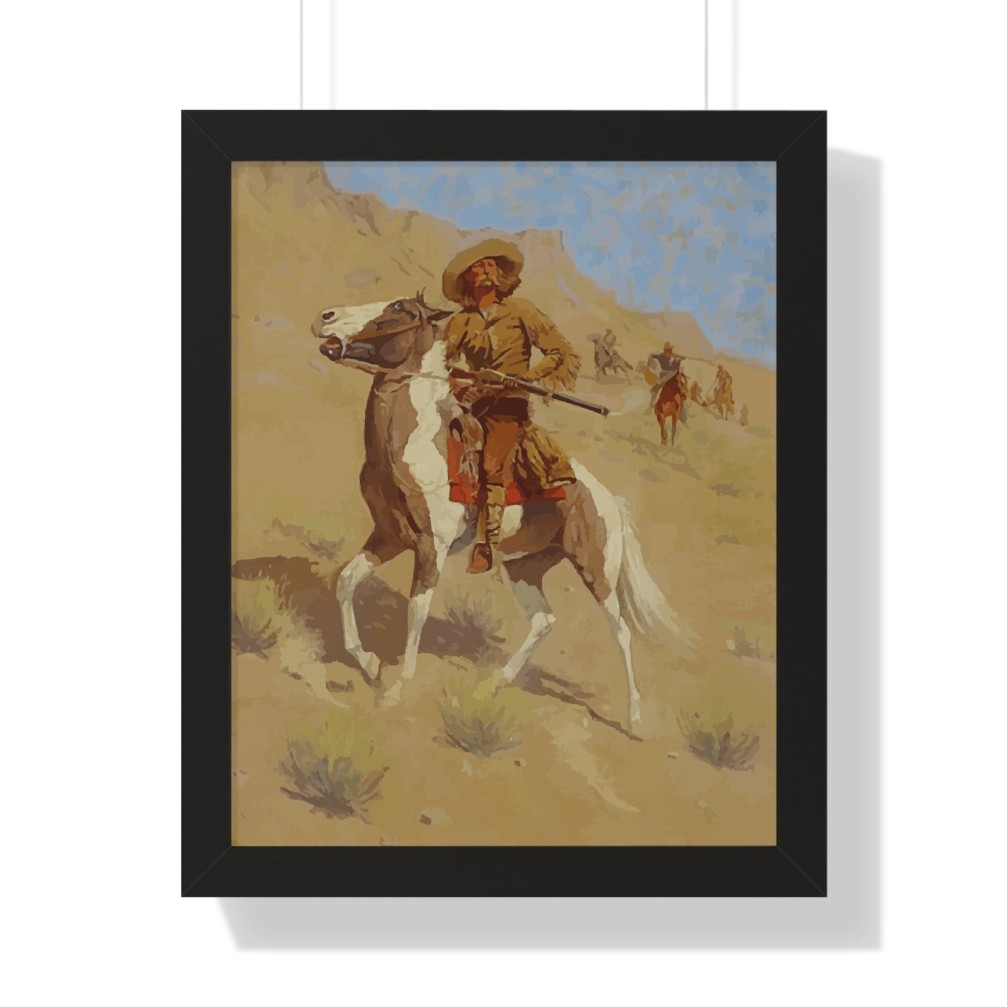 The Scout Framed Painting Poster