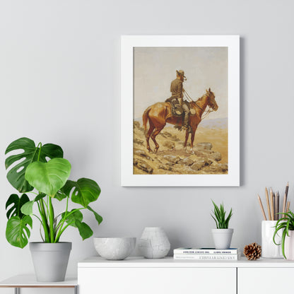 The Lookout Framed Painting Poster