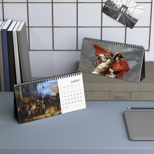 Chronological Napoleon Bonaparte 2026 Desktop Calendar