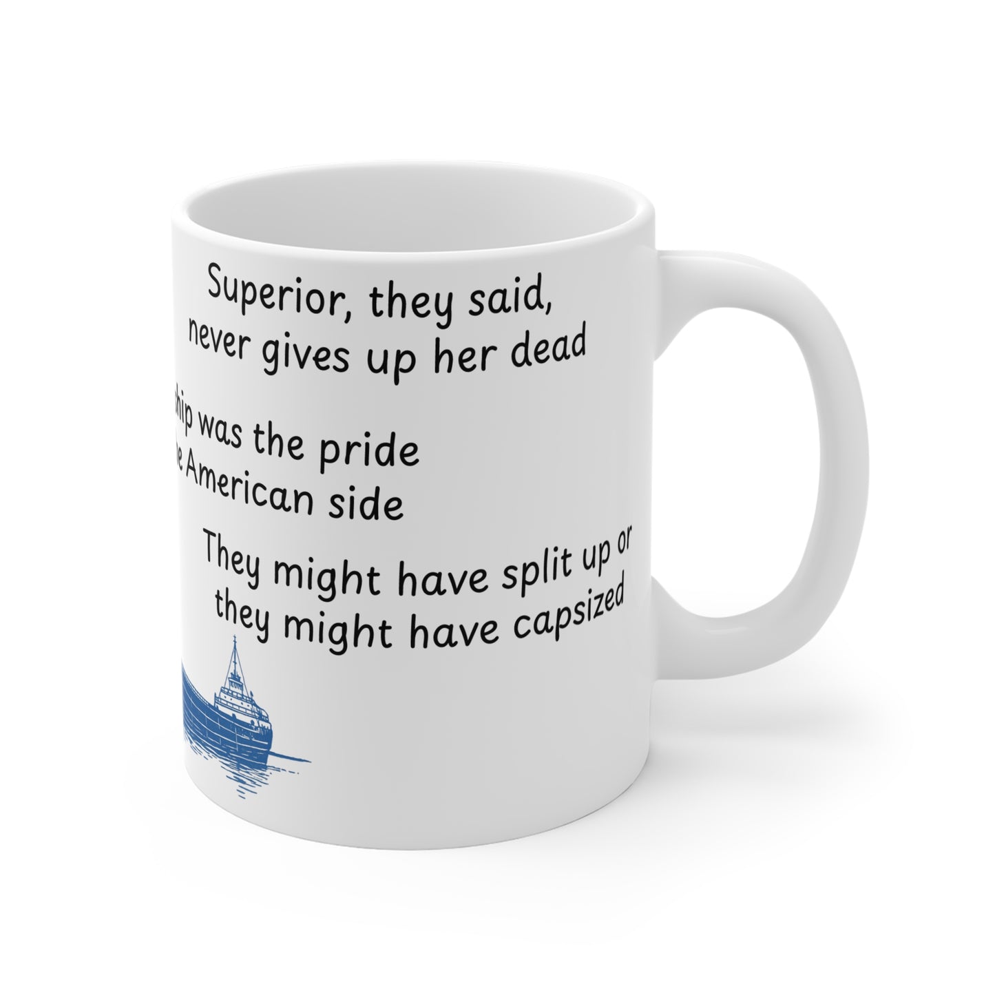 SS Edmund Fitzgerald Mug
