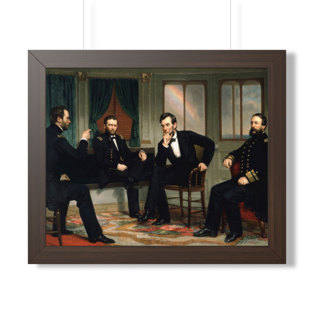 The Peacemakers Framed Print | George P. A. Healy, 1868