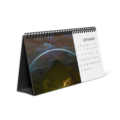 Caspar David Friedrich 2026 Desktop Calendar