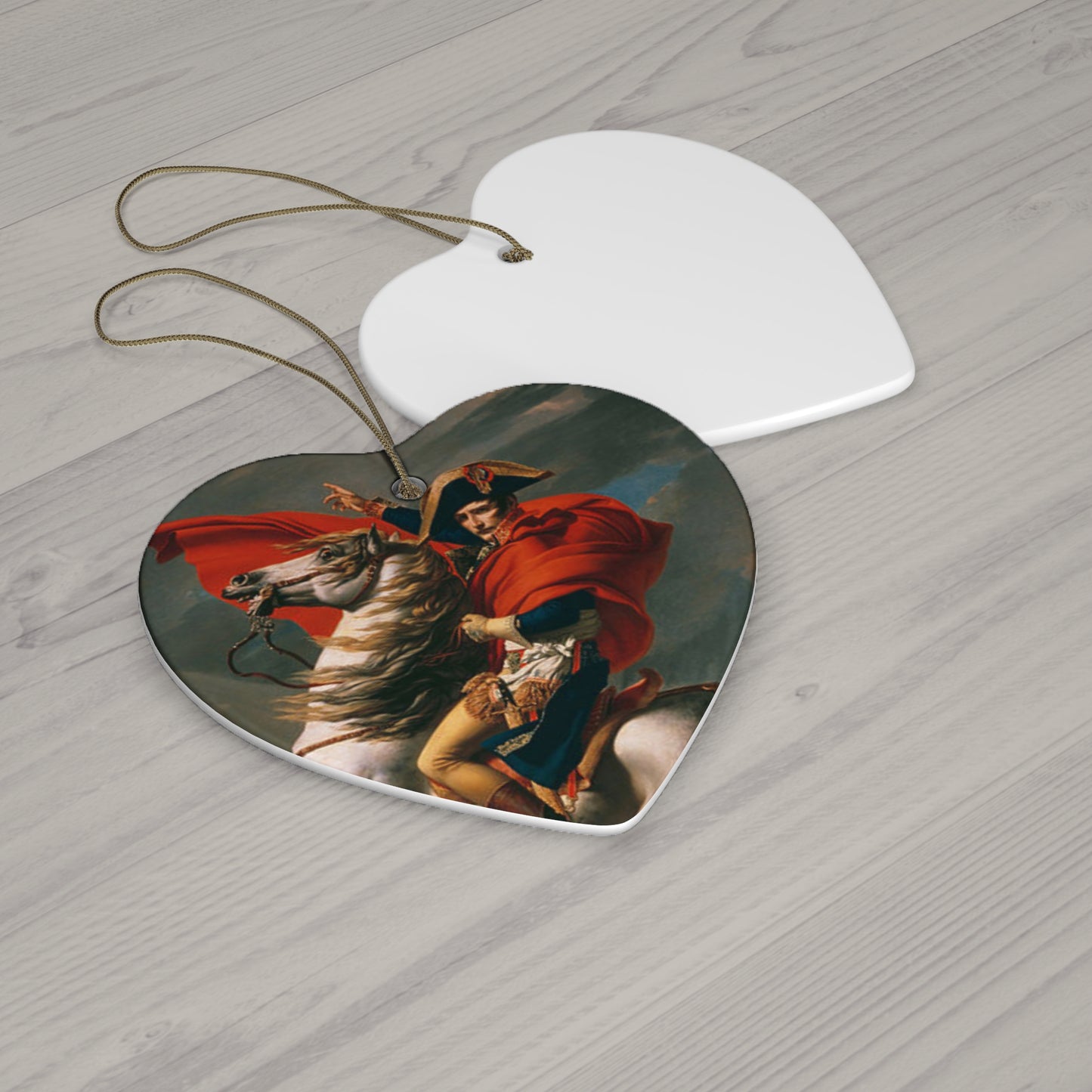 Napoleon Bonaparte Crossing the Alps Ornament
