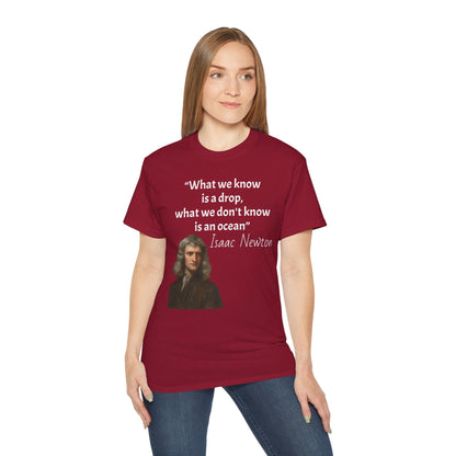 Isaac Newton Quote T-Shirt