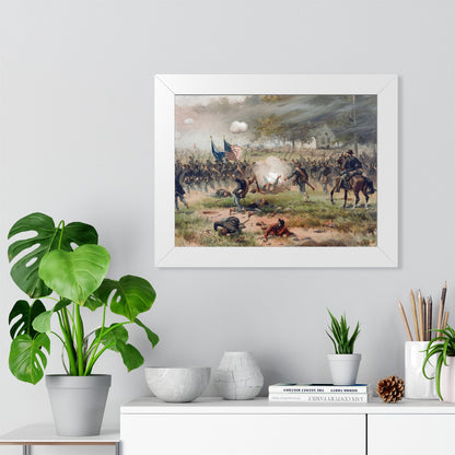 Battle of Antietam Framed Print | Thure de Thulstrup, 1887