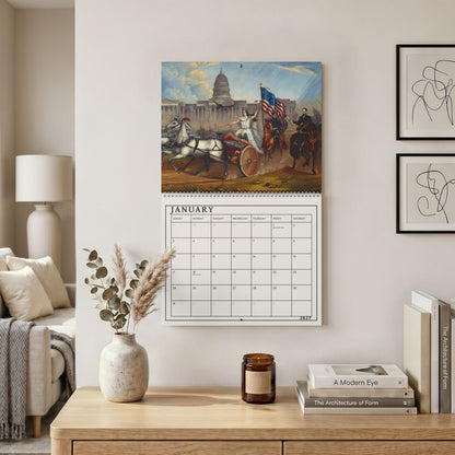 Civil War 2027 Wall Calendar