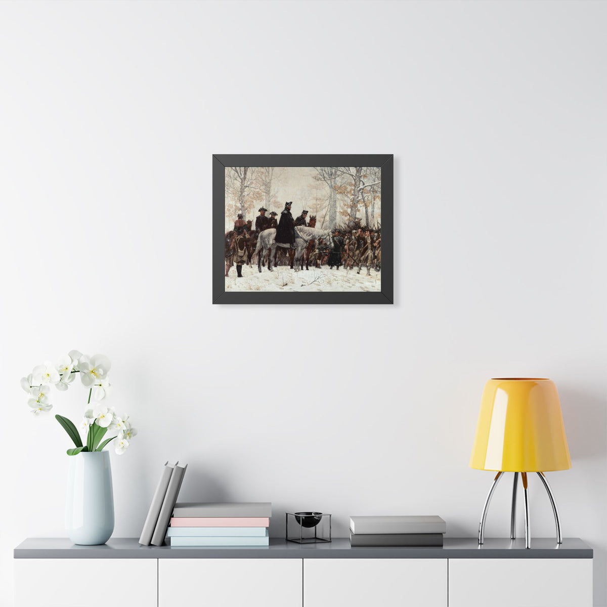 The March to Valley Forge Framed Print | William B. T. Trego, 1883