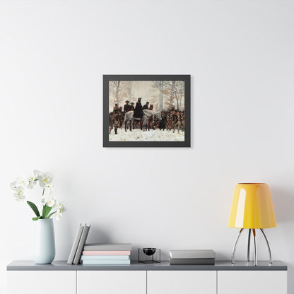 The March to Valley Forge Framed Print | William B. T. Trego, 1883