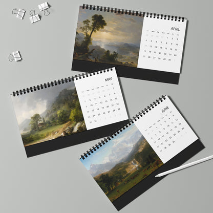 2027 American Landscape Desktop Calendar