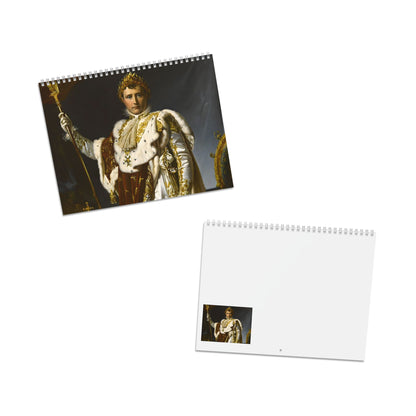 Napoleon Portrait 2026 (Grid Style) Calendar