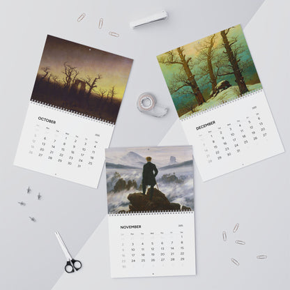 Caspar David Friedrich 2025 Paintings Calendar