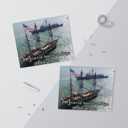 400 Years of American Ships 2026 Calendar