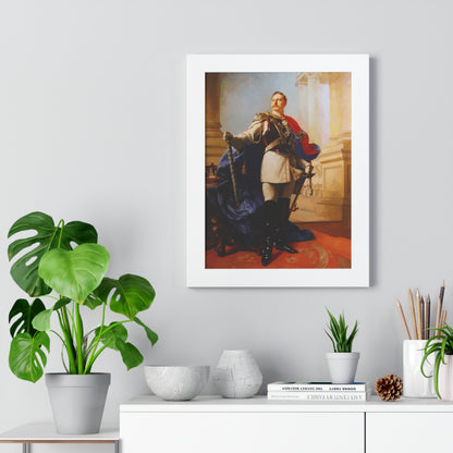 Kaiser Wilhelm II Framed Painting Poster