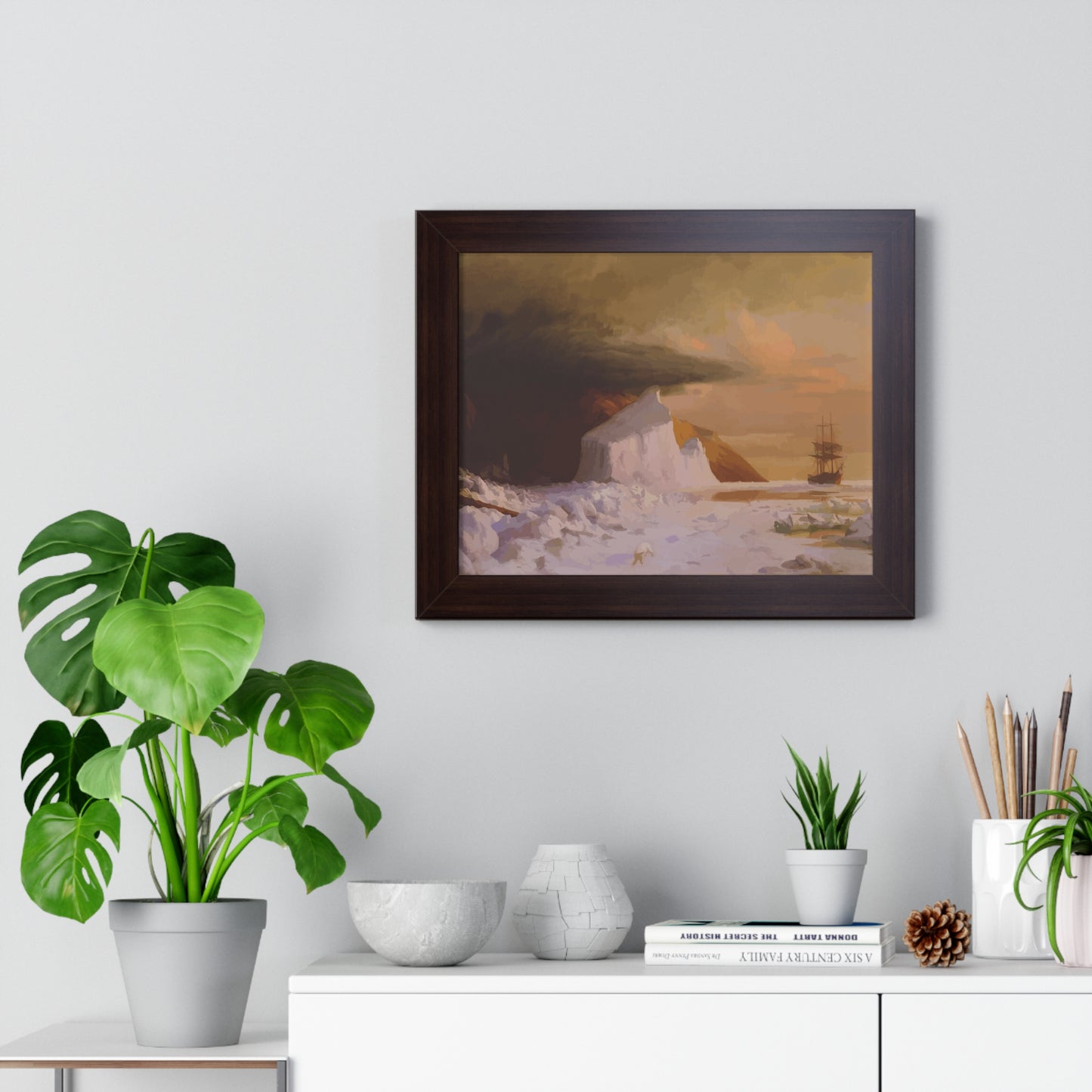 Arctic Summer Framed Painting Poster