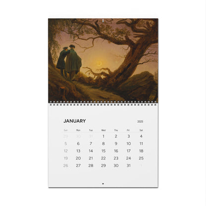 Caspar David Friedrich 2025 Paintings Calendar