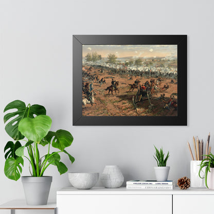 Battle of Gettysburg Framed Print | Thure de Thulstrup, 1887