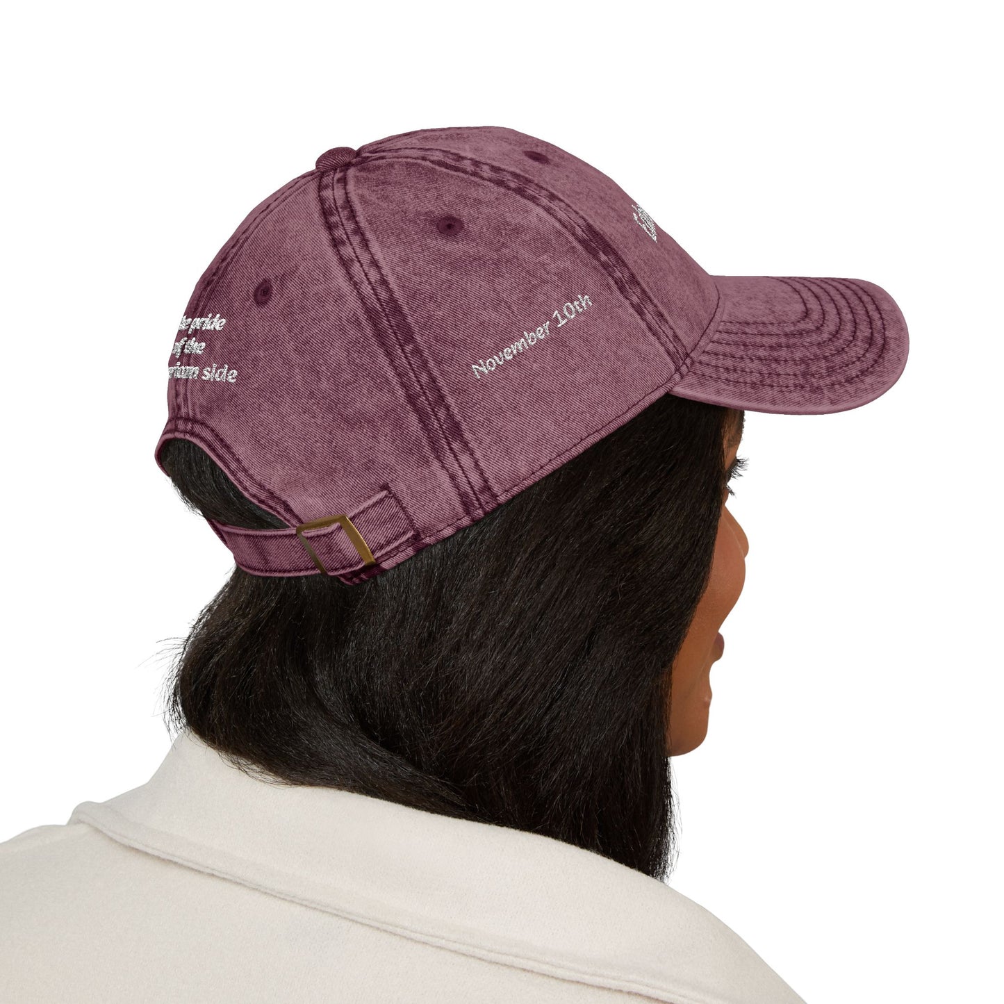 Edmund Fitzgerald Embroidered Vintage Hat