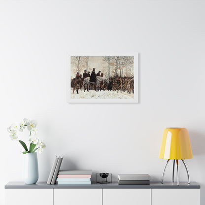 The March to Valley Forge Framed Print | William B. T. Trego, 1883