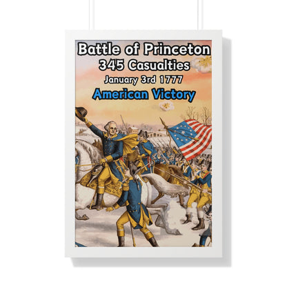 Battle of Princeton Framed Poster