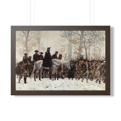 The March to Valley Forge Framed Print | William B. T. Trego, 1883