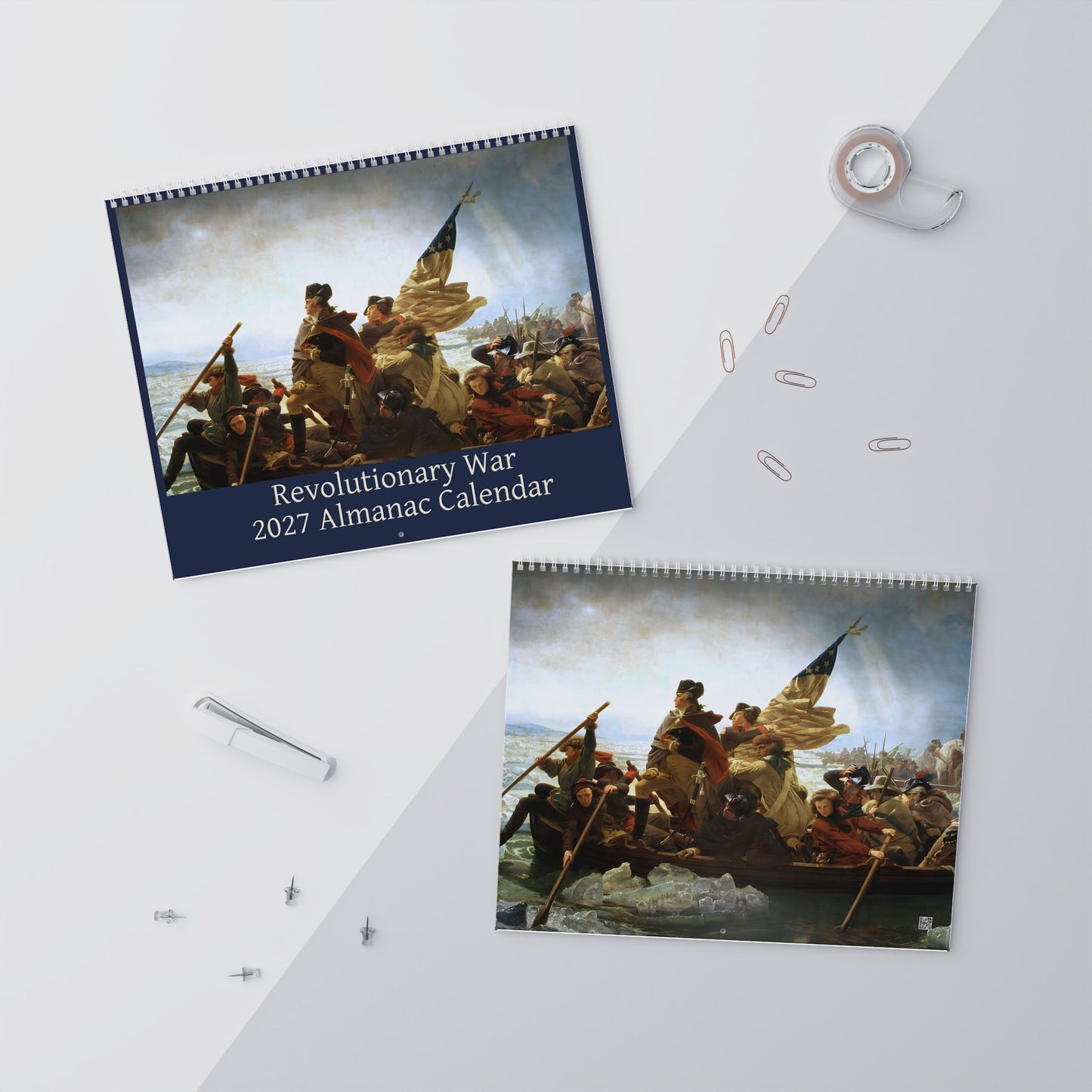 Revolutionary War 2027 Wall Calendar — Almanac Edition