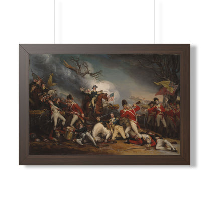 The Death of General Mercer at the Battle of Princeton Framed Print | John Trumbull, c. 1789