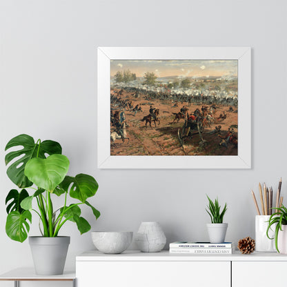 Battle of Gettysburg Framed Print | Thure de Thulstrup, 1887