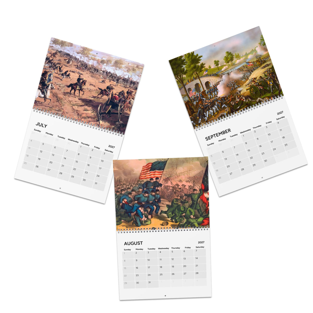 Civil War 2027 Calendar