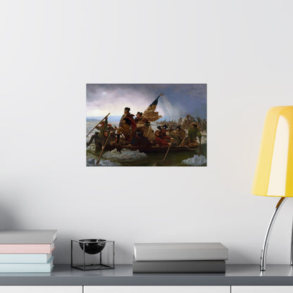 George Washington Crossing the Delaware Matte Poster