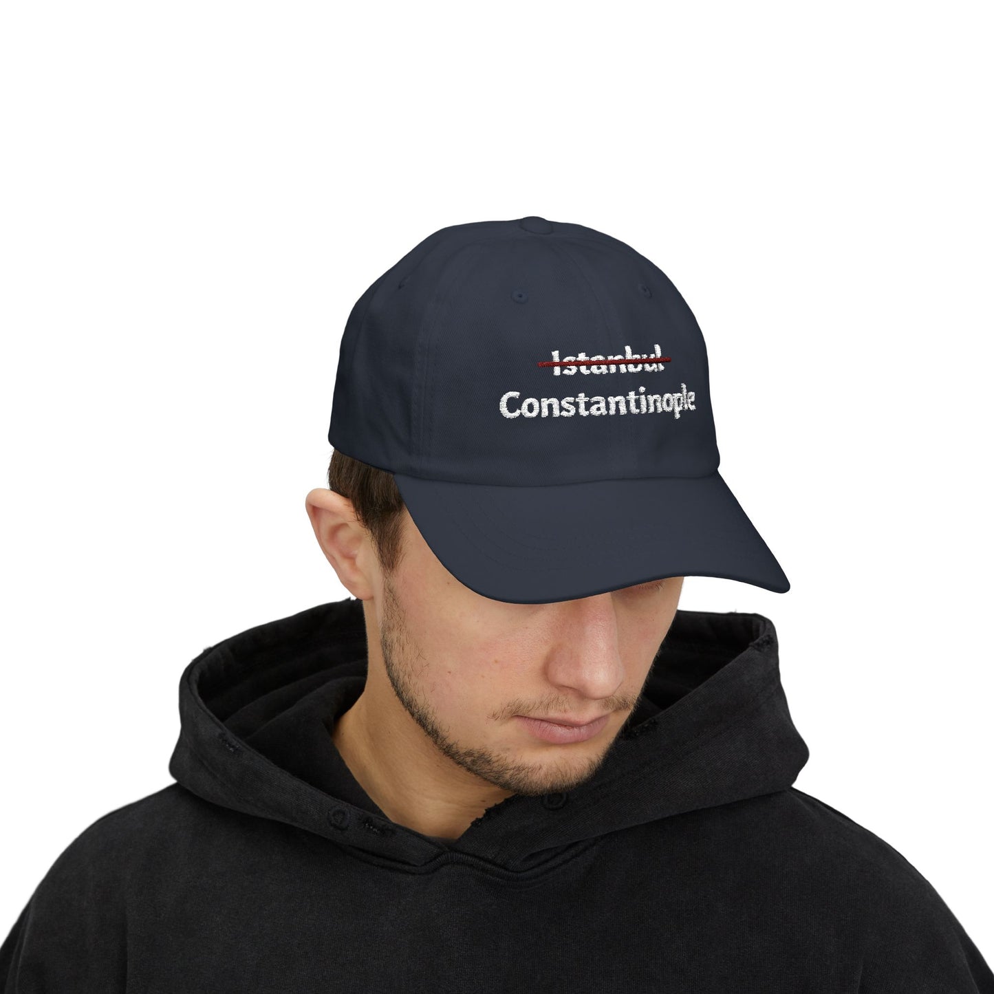 Constantinople not Istanbul Embroidered Hat
