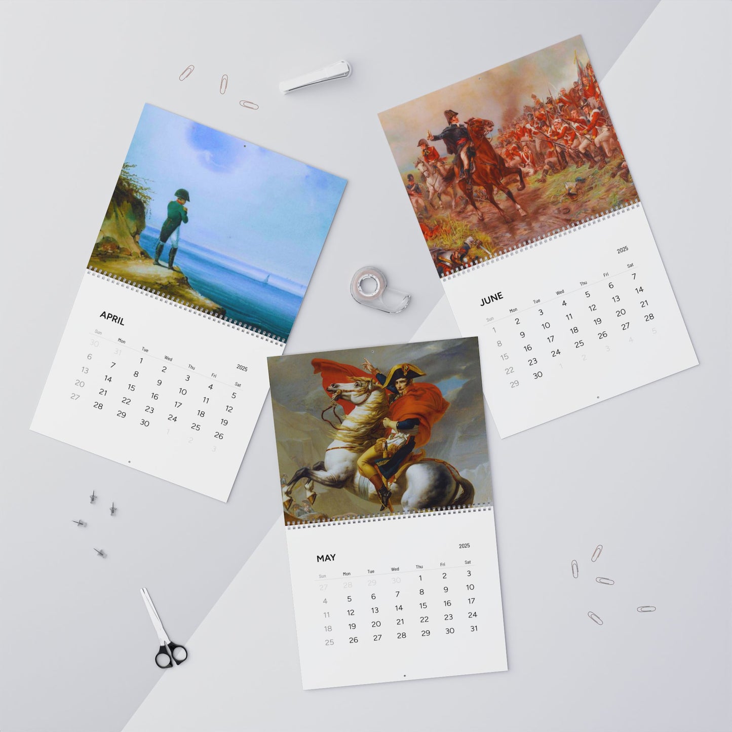 Napoleon Bonaparte 2025 Calendar