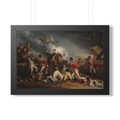 The Death of General Mercer at the Battle of Princeton Framed Print | John Trumbull, c. 1789