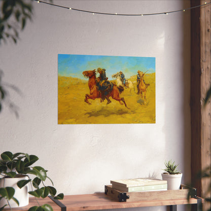 "My Bunkie" Matte Painting Poster