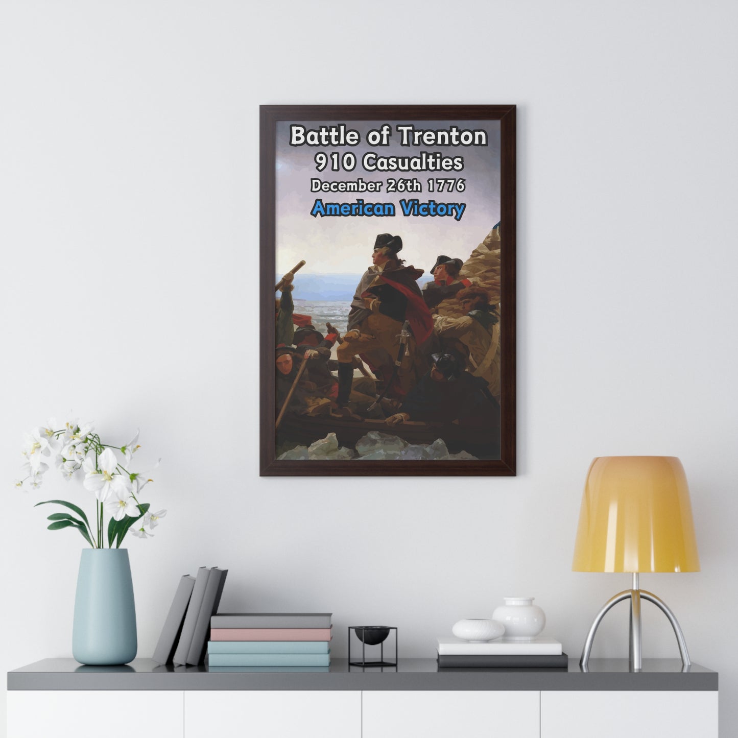 Battle of Trenton Framed Poster