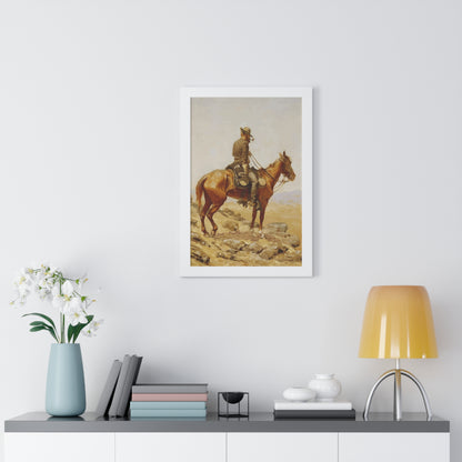 The Lookout Framed Painting Poster