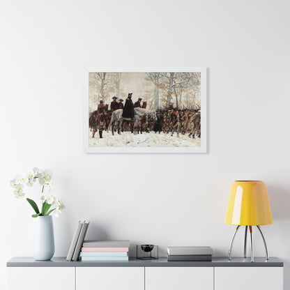 The March to Valley Forge Framed Print | William B. T. Trego, 1883