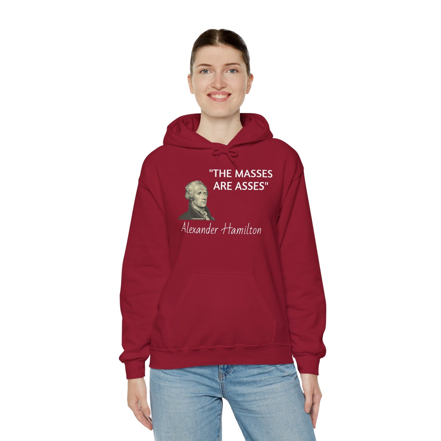 Alexander Hamilton Quote Hoodie