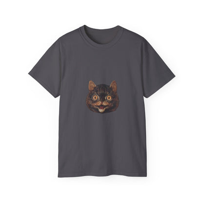 Cat Painting Cutout Unisex Ultra Cotton Shirt