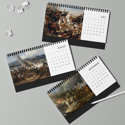 Napoleon Bonaparte Historic Event Desktop Calendar 2026