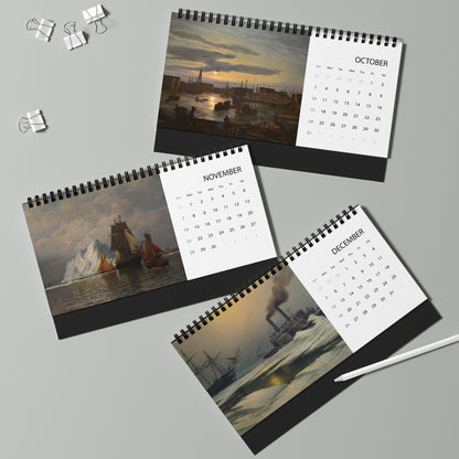 Maritime Art 2027 Desktop Calendar
