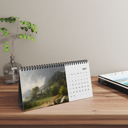 2027 American Landscape Desktop Calendar
