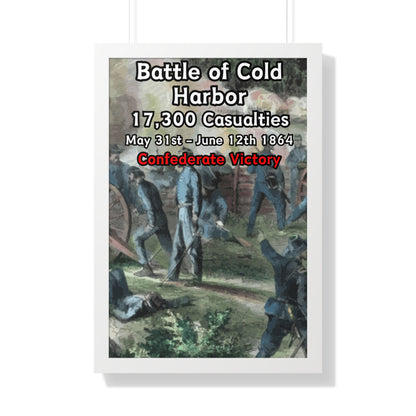 Battle of Cold Harbor Framed Poster