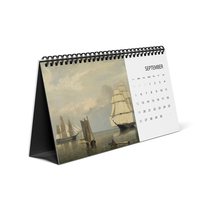 Maritime Art 2027 Desktop Calendar