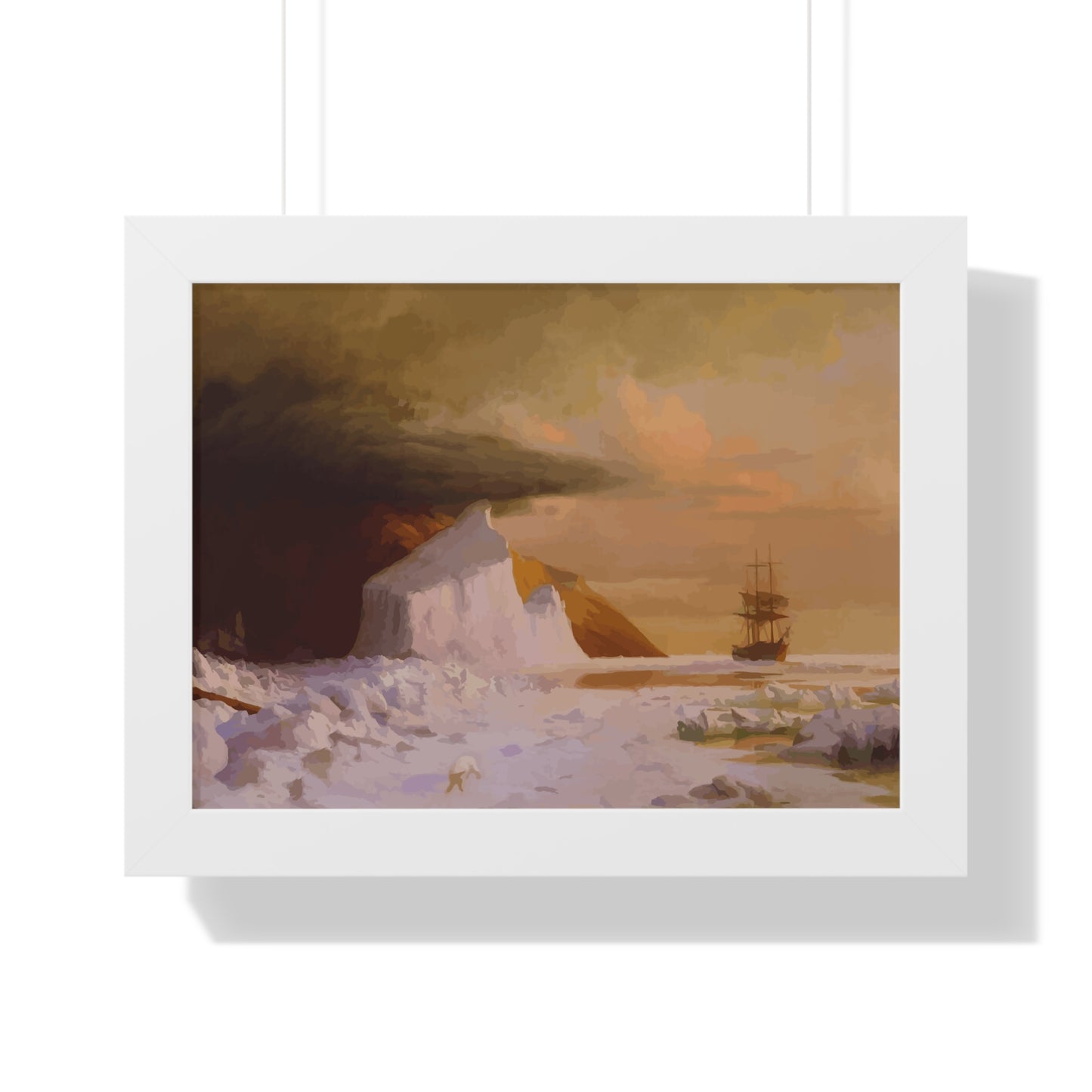 Arctic Summer Framed Painting Poster